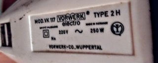 Aspirapolvere Folletto anni 70 (raro)