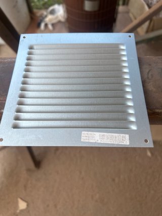 Rejillas de ventilación cuadradas