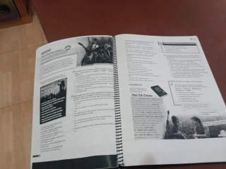 Libro de texto . Ingles
