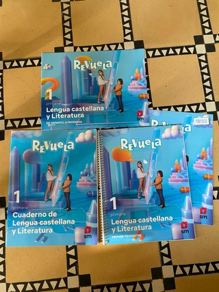 Libros y Cuadernos de Lengua Castellana 1primaria