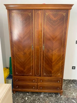 Dormitorio completo 2 camas 90