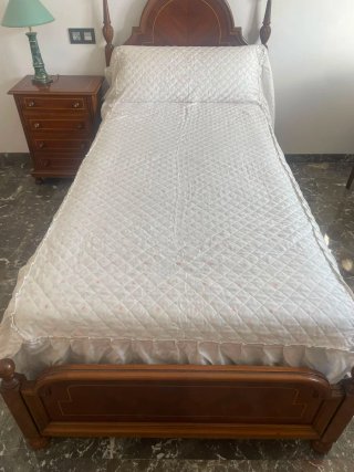Dormitorio completo 2 camas 90