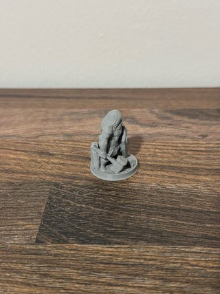 Miniatura Enano Guerrero estilo warhammer
