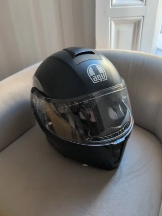 Casco AGV Modular Azul Mate