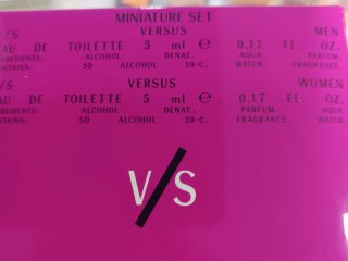 Estuche Perfume Miniatura Versace
