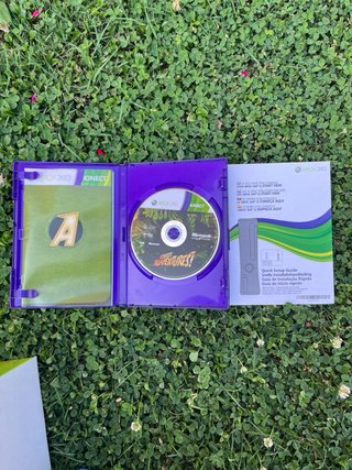 Xbox 360 Kinect Sensor + Kinect Adventures