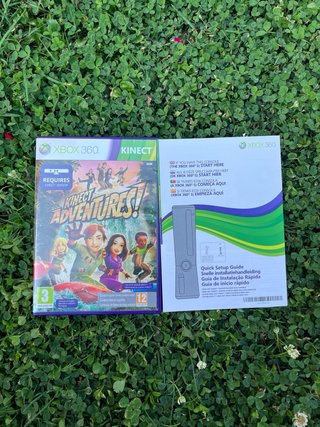 Xbox 360 Kinect Sensor + Kinect Adventures