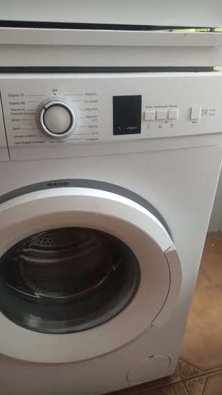 Lavadora y Secadora Blanca