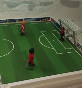 Maletín Campo Fútbol Playmobil con Muñecos