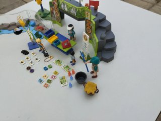 Playmobil Zoo con figuras y accesorios