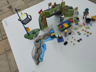 Playmobil Zoo con figuras y accesorios