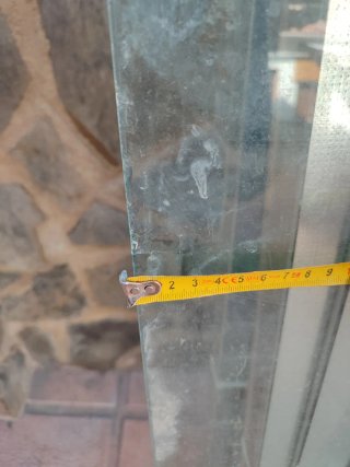 Cristal mesa ovalado