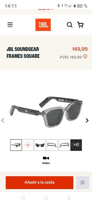Gafas Inteligentes JBL