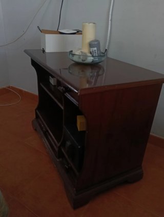 Mesa Auxiliar Madera Cerezo