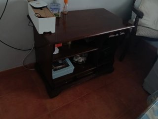 Mesa Auxiliar Madera Cerezo