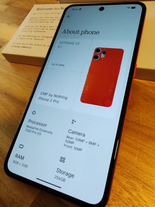 Nothing CMF Phone 2 Pro 256GB Naranja