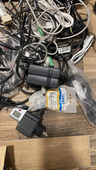 Lote electrónica y cables variados