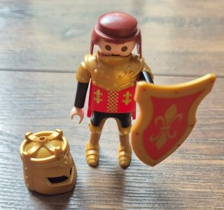 4 Figuras Playmobil Guerreros Medievales