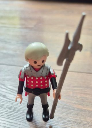 4 Figuras Playmobil Guerreros Medievales