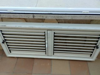 ventanas de aluminio dos mallorquina y corredera