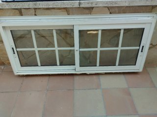 ventanas de aluminio dos mallorquina y corredera