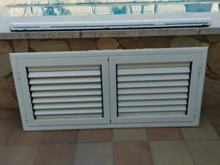 ventanas de aluminio dos mallorquina y corredera