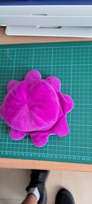 Pulpo reversible de peluche