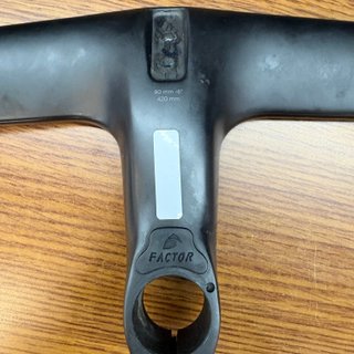 Manillar Integrado Bicicleta Black Inc