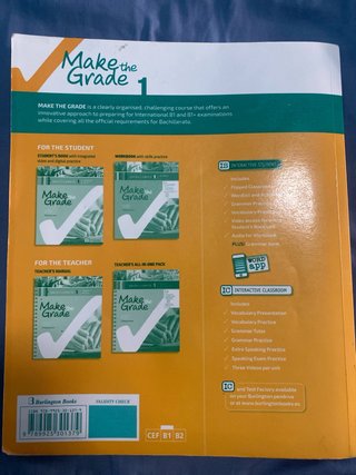 Lote Make the Grade 1 Bachillerato