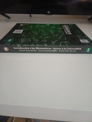 Libro matemáticas acceso UNED mayores 25