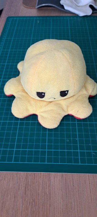 Pulpo reversible de peluche
