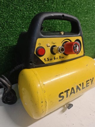 Compresor Stanley 1.5 HP 6L 8 Bar