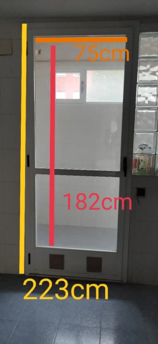 Ventanas aluminio  con persianas nuevas