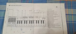 Casio PT-80 vintage con funda original