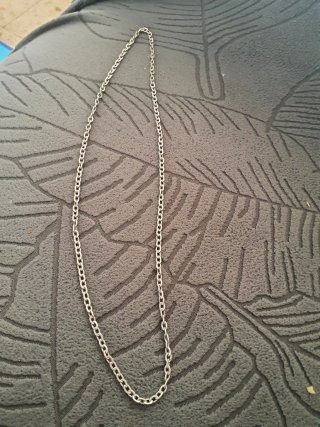 Cadena de plata
