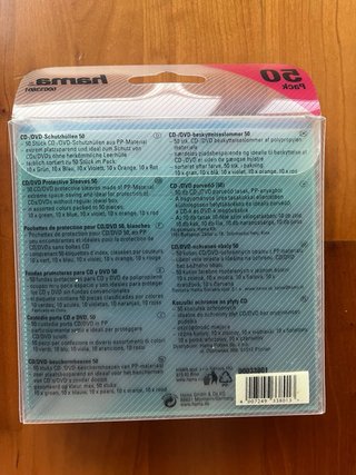 Fundas CD DVD hama