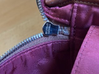 Borsa per scarpe Brunello Cucinelli Grigio e Marrone