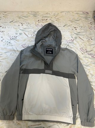 Sudadera McKenzie Gris y Blanca Reflectante
