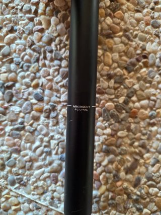 Tija carbono Cannondale mtb o gravel - 27.2m/400mm