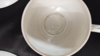Juego café japonés 4 tazas porcelana