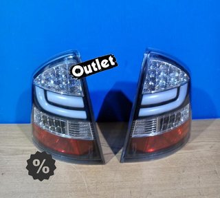 PK PILOTOS PARA SKODA OCTAVIA 04-13 LIGHT BAR FONDO NEGRO R1