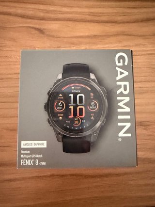 Garmin Fenix 8 47mm Zafiro AMOLED