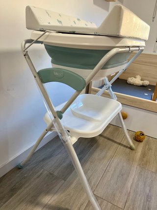 Bañera cambiador para bebé