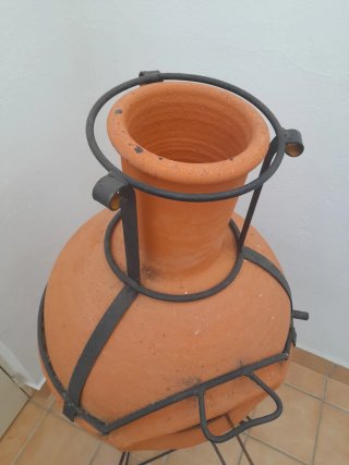 Barbacoa de barro estilo árabe