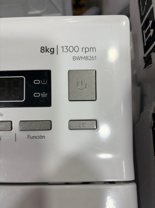 Lavadora Becken 8kg 1300 rpm