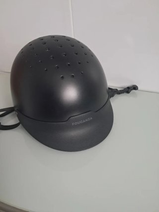 Casco Hípica Fouganza Negro
