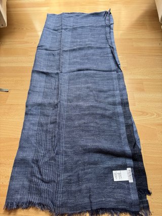 Bufanda Verano Brunello Cucinelli Azul/Gris