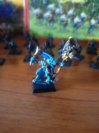 Warhammer 24 Eslizones y 1 Chamán