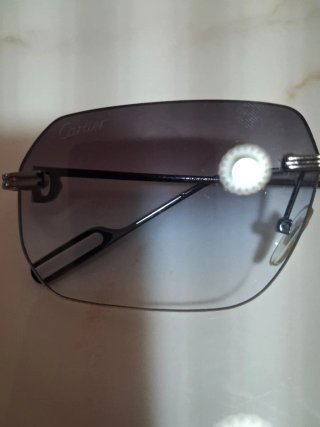 Occhiali Cartier Platino