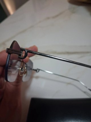 Occhiali Cartier Platino